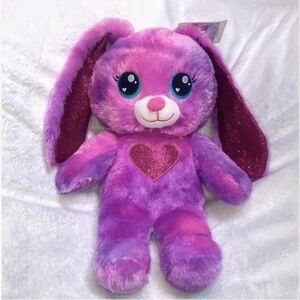 Build a Bear Workshop Heartables 16" Bunny "Peony"